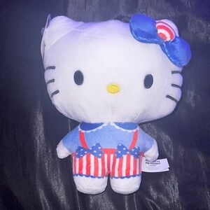 Sanrio Hello Kitty Patriotic Plush - Red, White, Blue